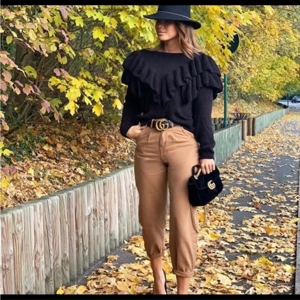 Zara BLOGGERS FAV paperbag jeans - Picture 2 of 7